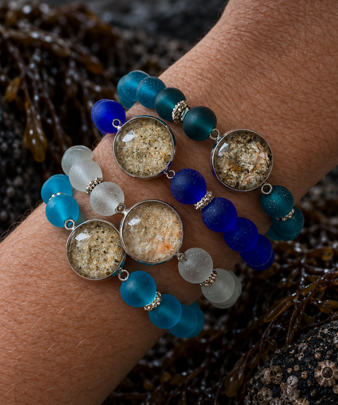 Seaglass Beach Bracelet