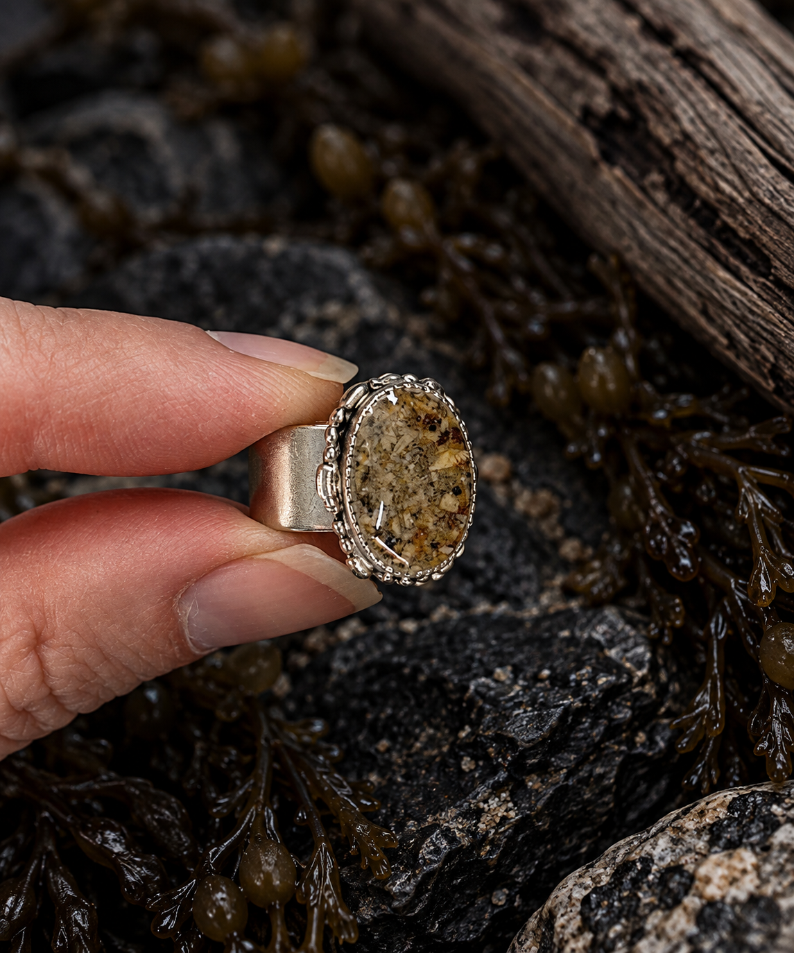 Ornate Beach Ring