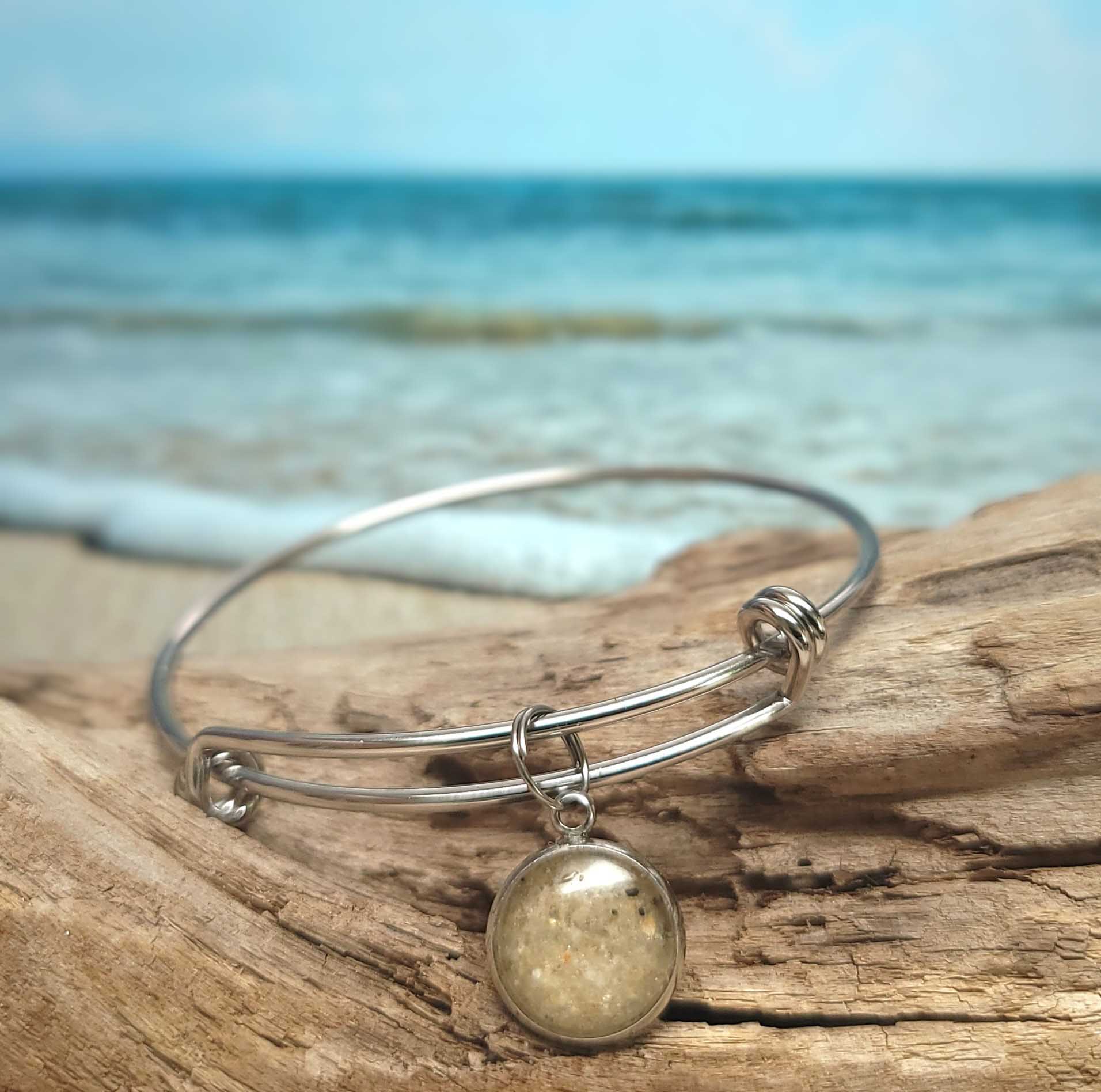Sand Bangle Beach Bracelet