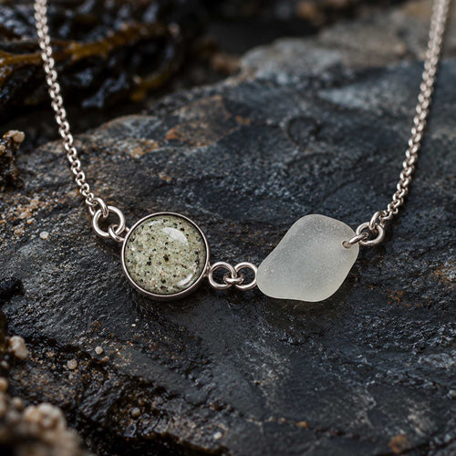 Seaglass Beach Necklace Jewelry