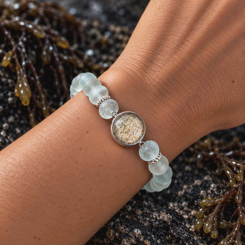 Seaglass Beach Bracelet | Seafoam