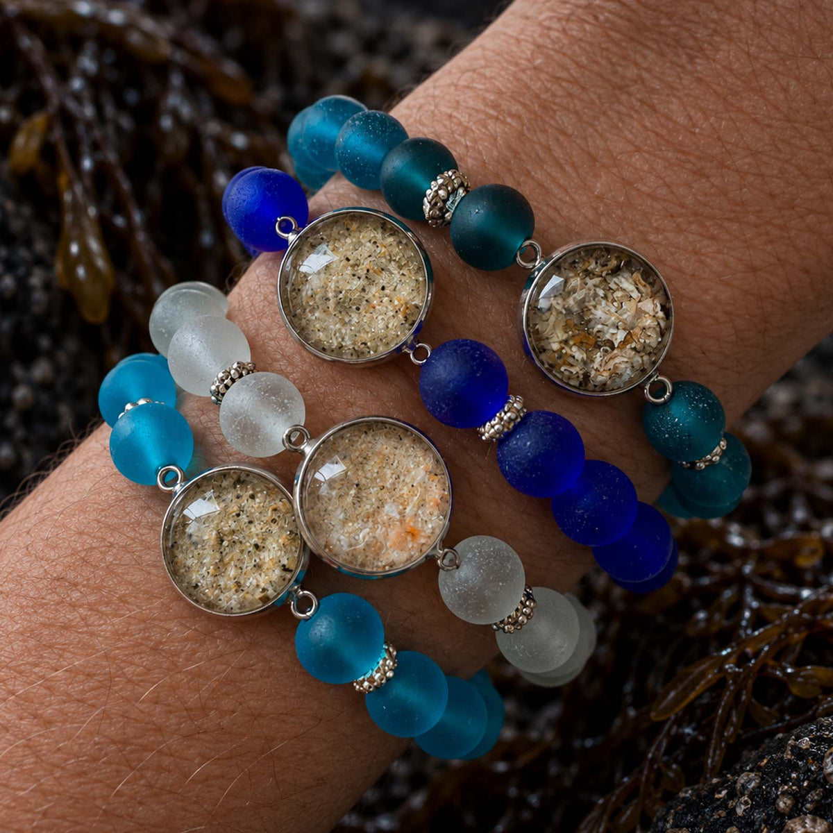 Seaglass Beach Bracelet