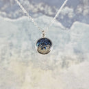 Shattuckite Small Round Necklace