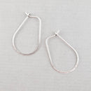Hoop Earrings in Silver