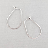 Hoop Earrings in Silver