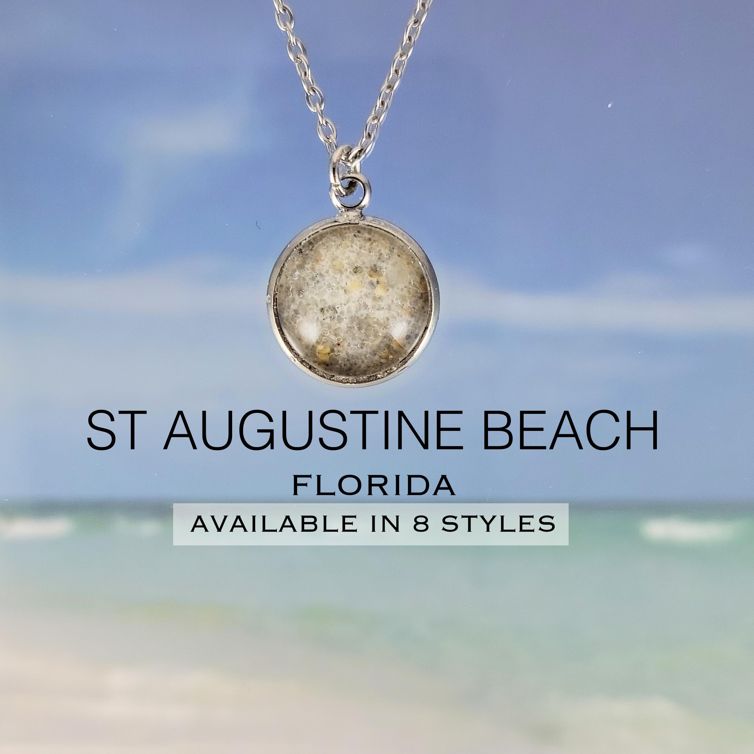 St Augustine Beach Sand Jewelry