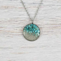Turquoise Medium Round Necklace