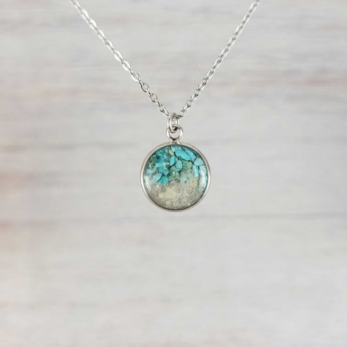 Turquoise Small Round Necklace