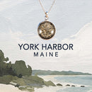York Harbor Maine Jewelry made with real beach sand