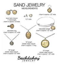 Asbury Park  Beach New Jersey Sand Jewelry Beachdashery