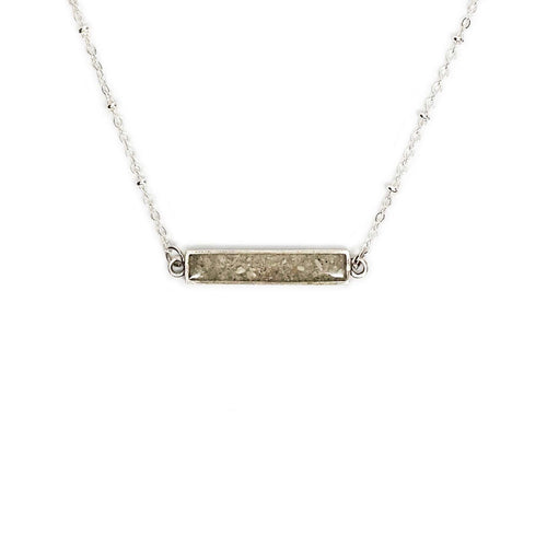 Sand Necklace - Beach Bar Dainty Necklace
