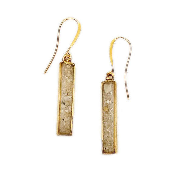 Beach Bar Gold Earrings