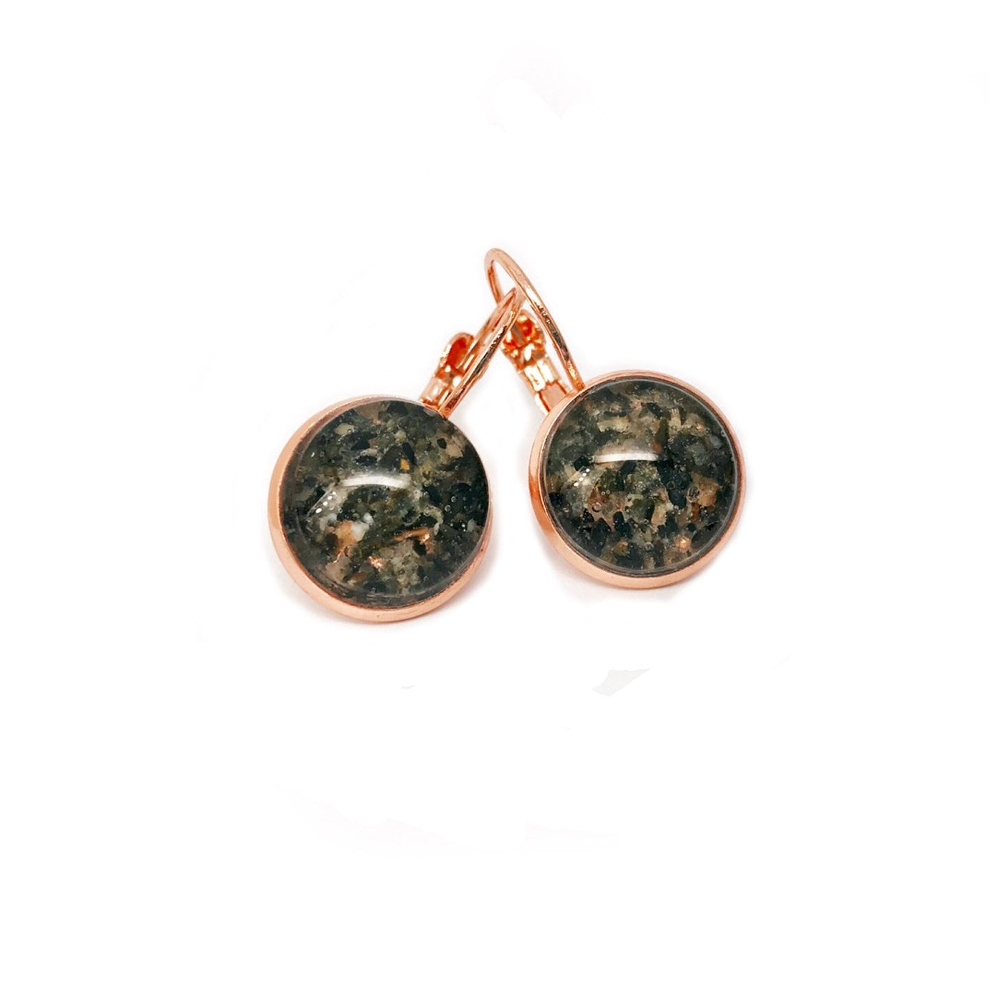 Dangle Rose Gold Earrings