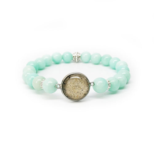 Beach Bracelet Amazonite Stone Bracelet
