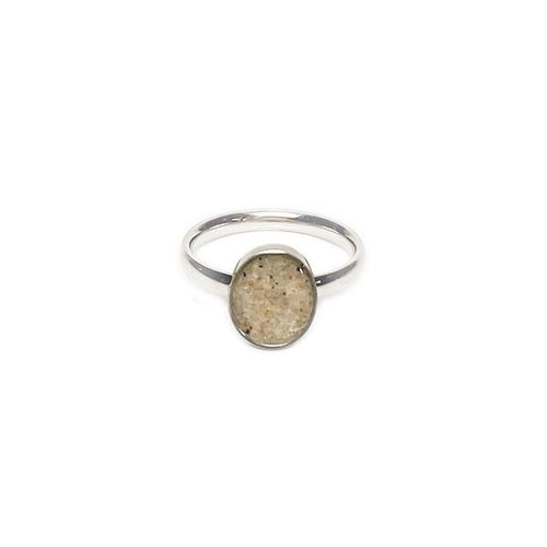 Oval Stainless Ring