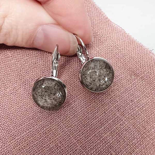 Beach Sand Dangle Earrings