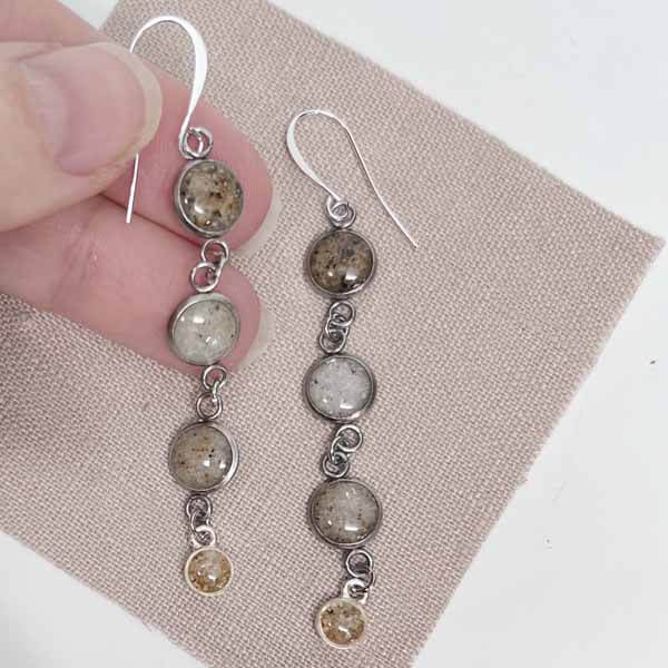 Drop Charm Earrings