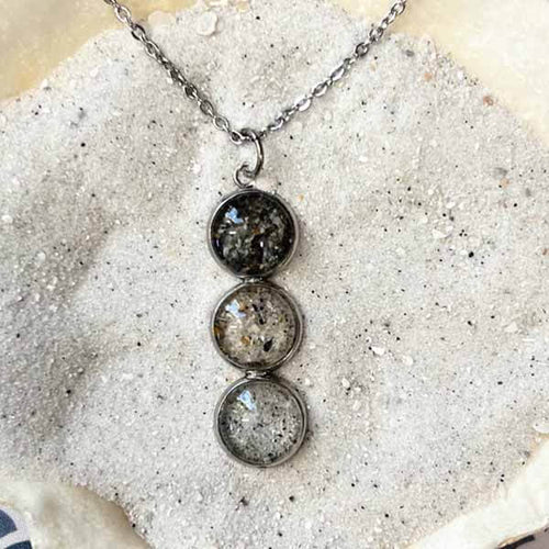 Beach Necklace Triple Bar