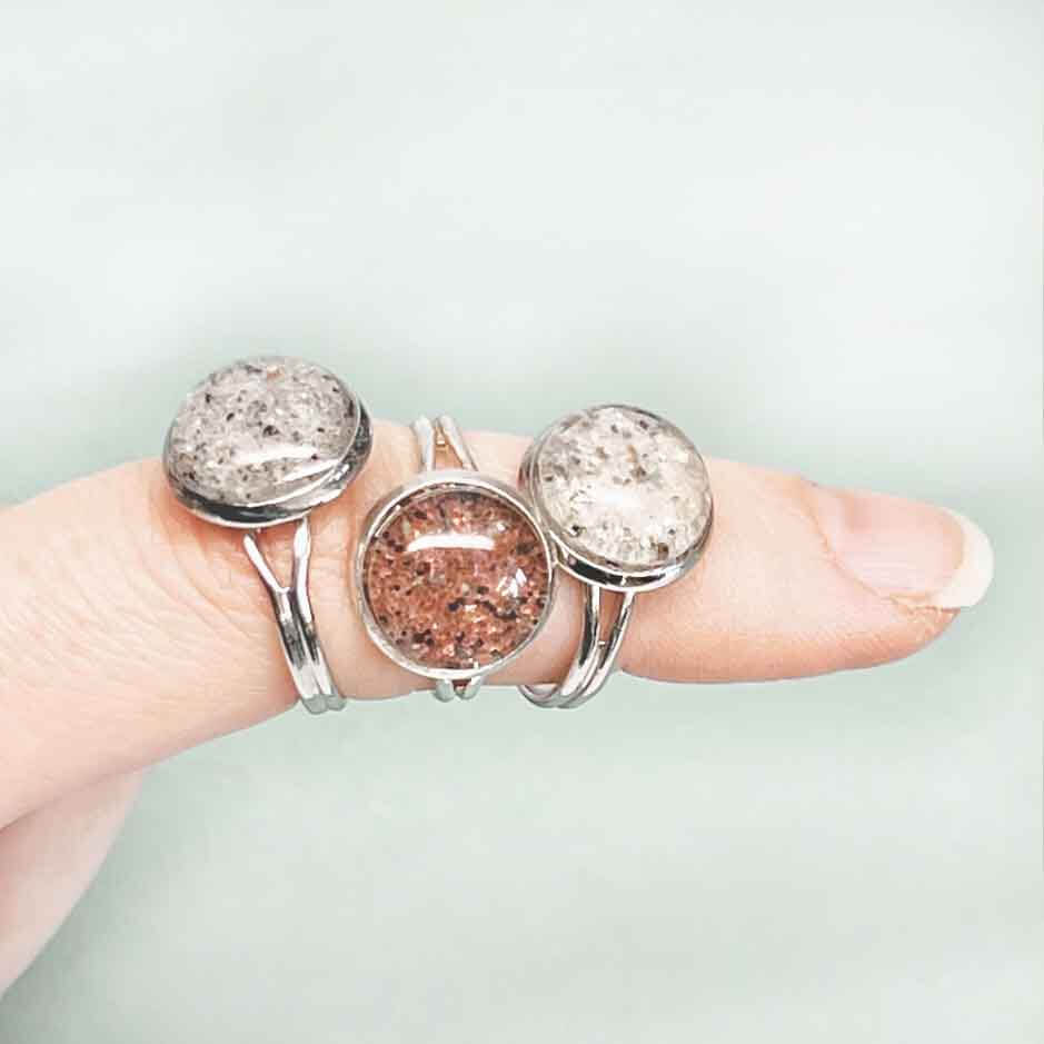 Silver Sand Ring