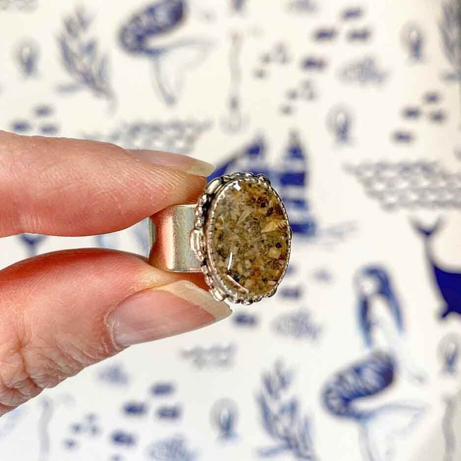 Oval Ornate Ring